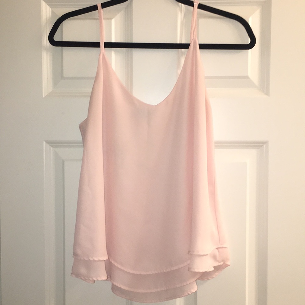 Shine star pink tank